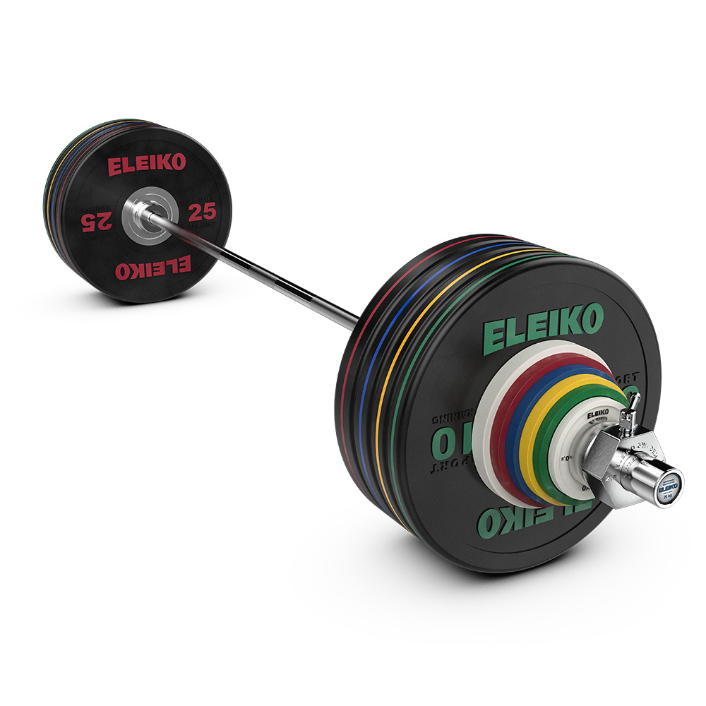 Skivstångsset Eleiko Performance NxG 190 kg, Men